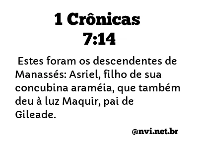 1 CRÔNICAS 7:14 NVI NOVA VERSÃO INTERNACIONAL