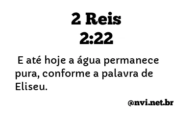 2 REIS 2:22 NVI NOVA VERSÃO INTERNACIONAL