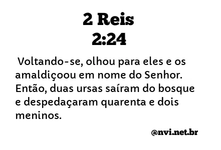 2 REIS 2:24 NVI NOVA VERSÃO INTERNACIONAL