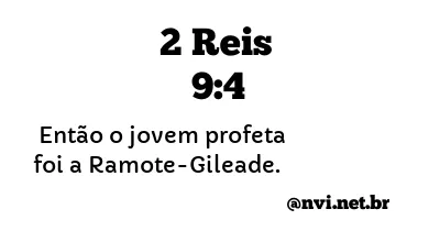 2 REIS 9:4 NVI NOVA VERSÃO INTERNACIONAL