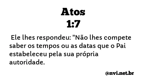 ATOS 1:7 NVI NOVA VERSÃO INTERNACIONAL