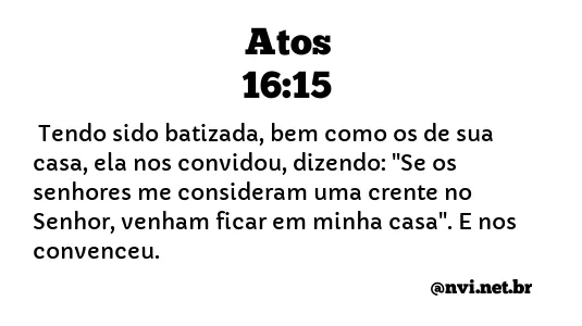 ATOS 16:15 NVI NOVA VERSÃO INTERNACIONAL