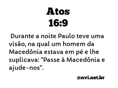 ATOS 16:9 NVI NOVA VERSÃO INTERNACIONAL