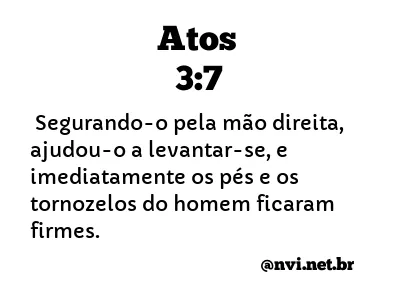 ATOS 3:7 NVI NOVA VERSÃO INTERNACIONAL