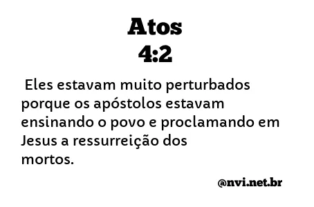 ATOS 4:2 NVI NOVA VERSÃO INTERNACIONAL