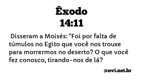 Êxodo 1:11-14 - Bíblia