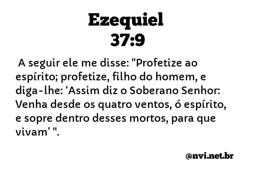 Ezequiel 37:5-9 - Bíblia