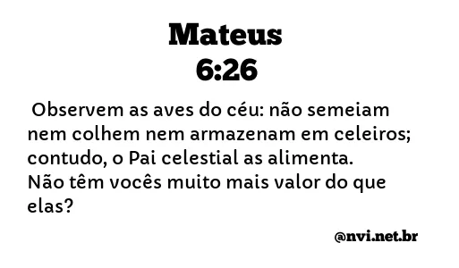 Mateus 6 - ARC & NVI 